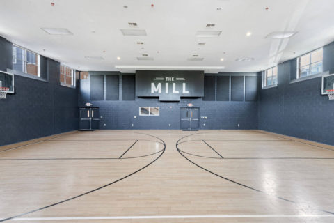 Full-Size Basketball Court